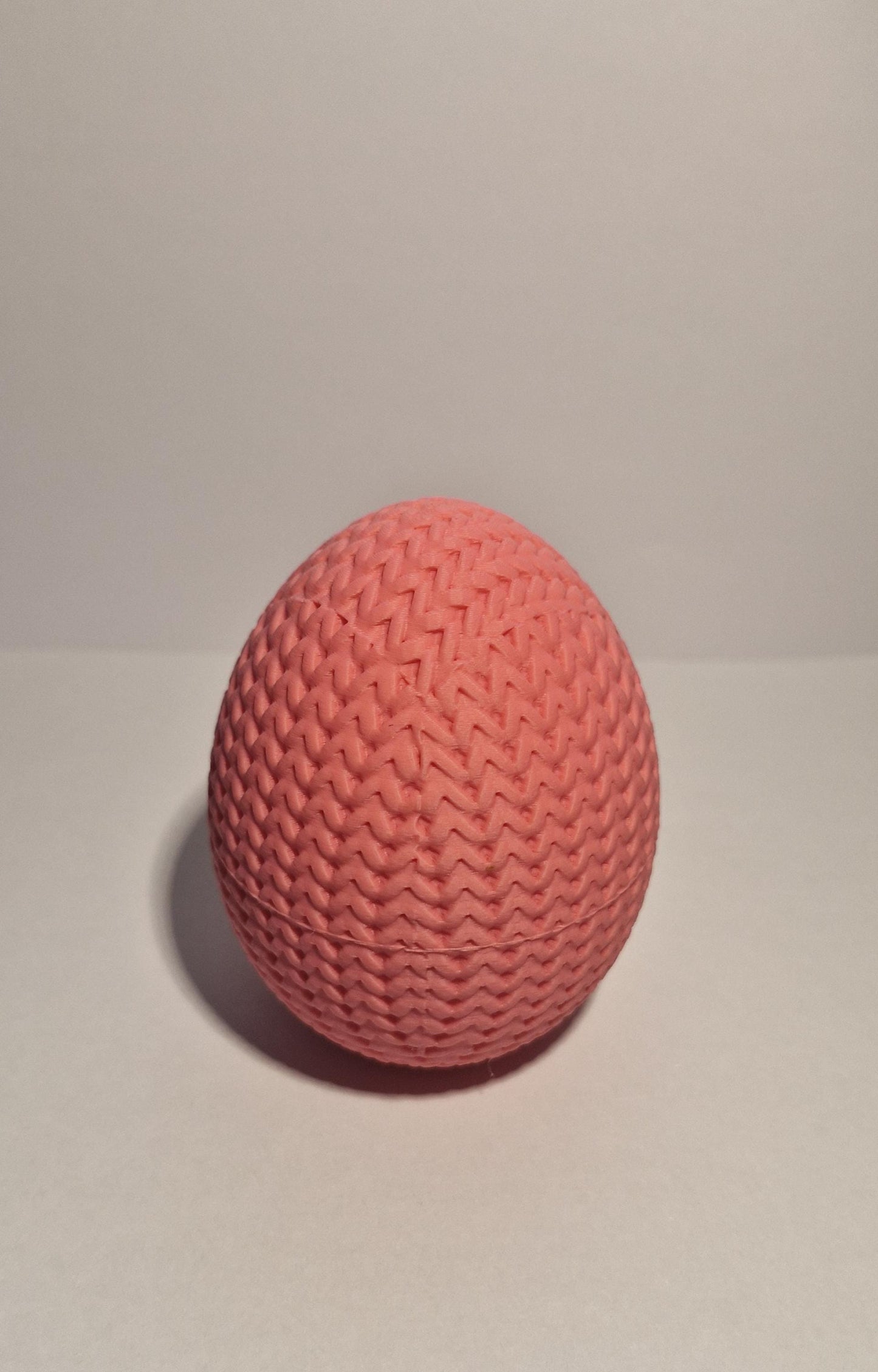 Knitted-Style Easter Egg Container | 3D Printed Gift Box & Keepsake