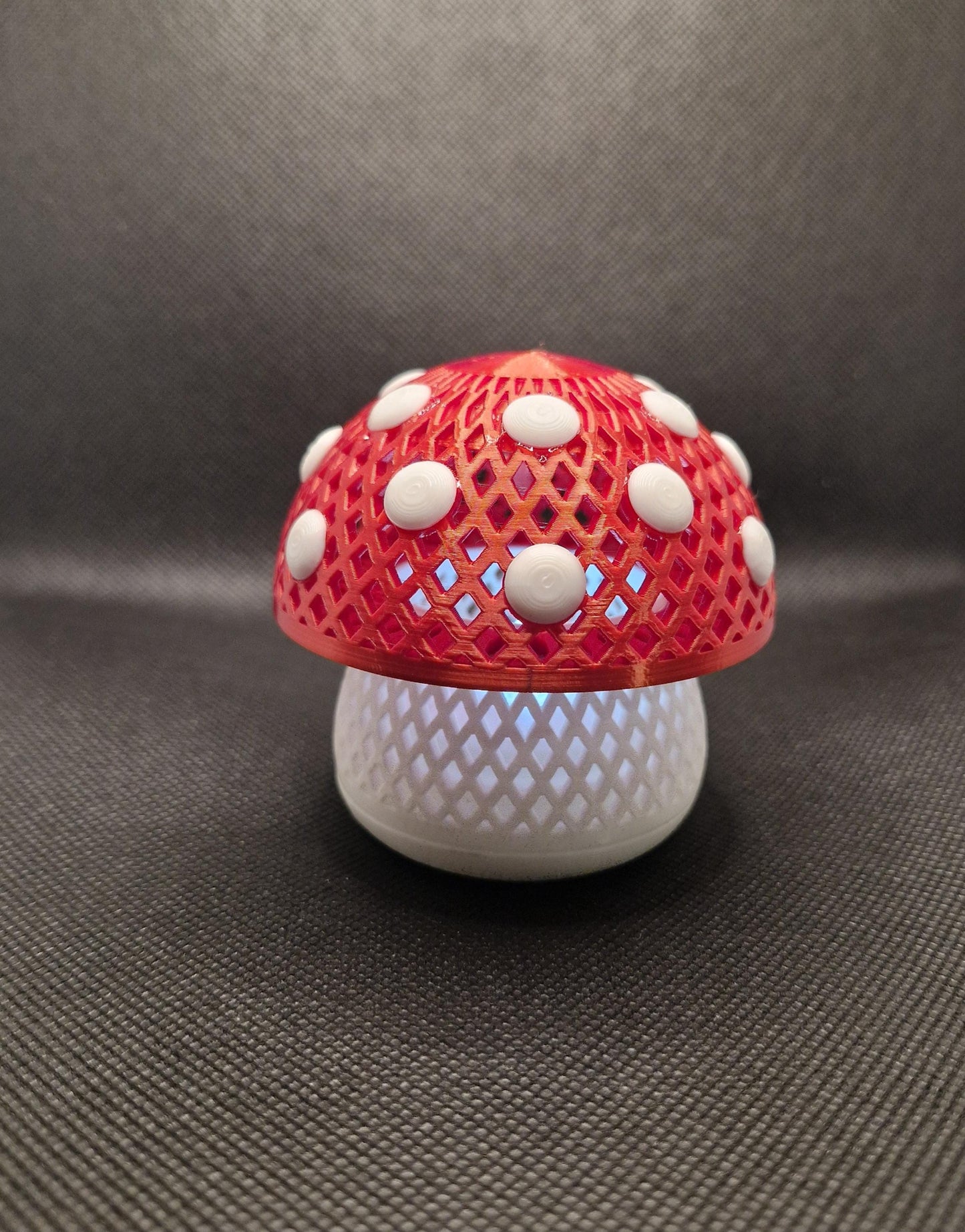 Mushroom Light Ornament | 3D Printed Woodland Home Decor Gift