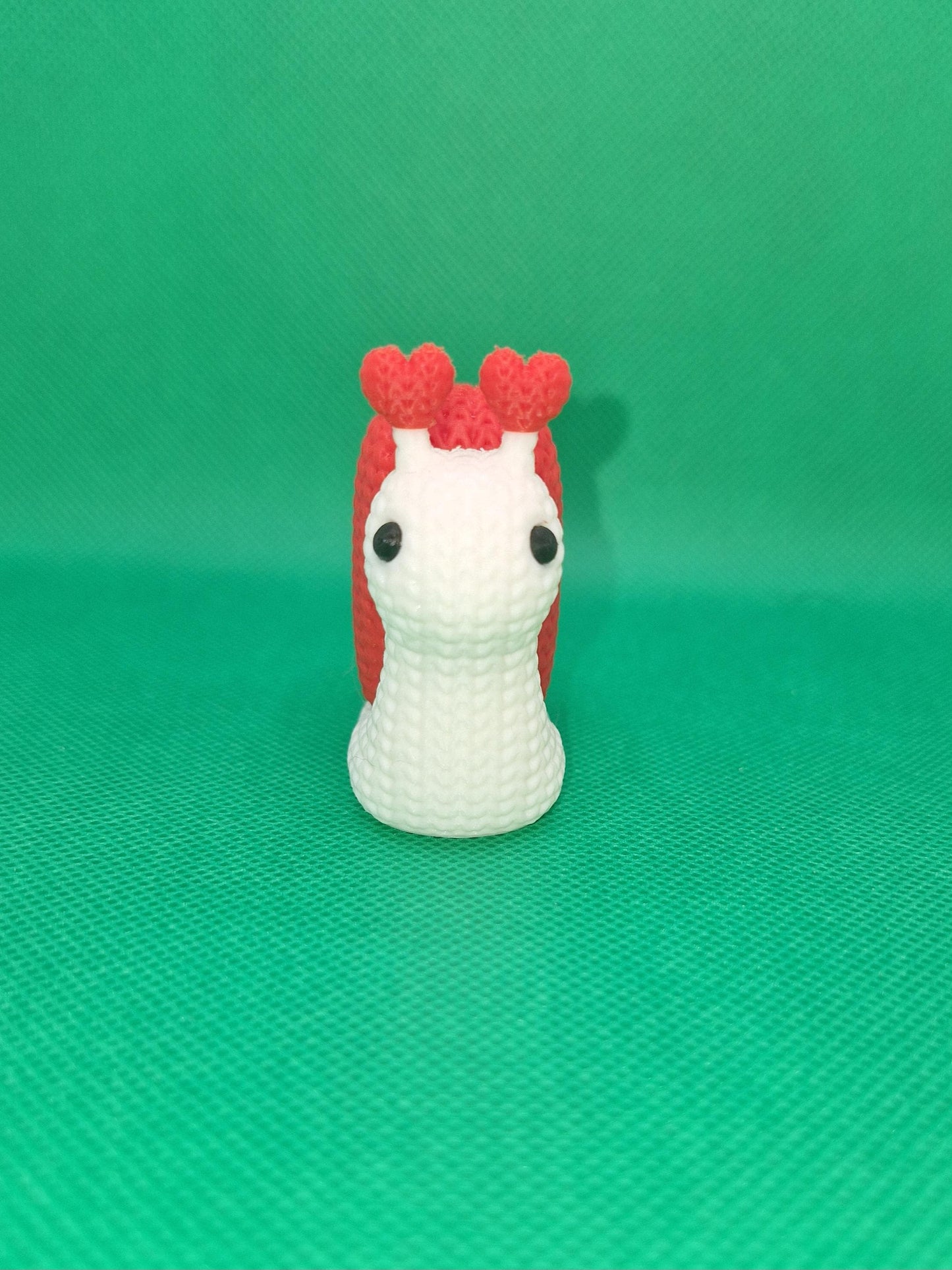 Heart Snail Figurine | 3D Printed Valentine & Love Gift
