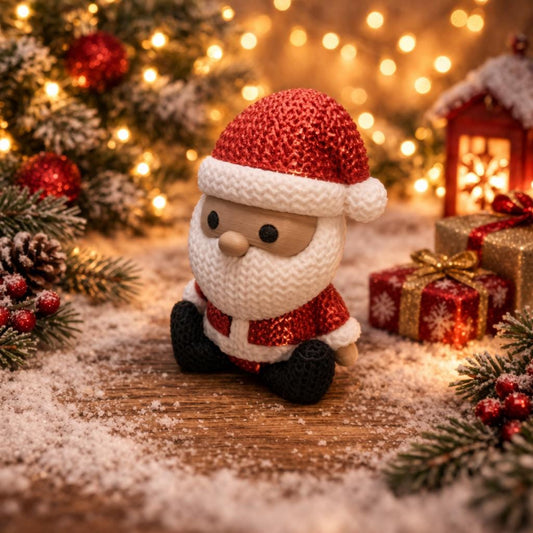 Knitted Santa Claus